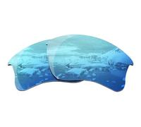 HiCycle2 Lenti di ricambio polarizzate a specchio per occhiali da sole Oakley Flak Jacket XLJ, Blu, 55mm