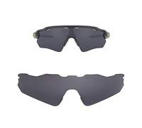 HiCycle2 Lenti di ricambio polarizzate a specchio per occhiali da sole Oakley Radar EV Path, varie opzioni, Titanio