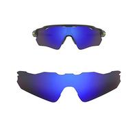 HiCycle2 Lenti di ricambio polarizzate a specchio per occhiali da sole Oakley Radar EV Path, varie opzioni, Blu