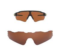 HiCycle2 Lenti di ricambio polarizzate a specchio per occhiali da sole Oakley Radar EV Path, varie opzioni, Marrone
