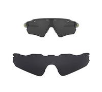 HiCycle2 Lenti di ricambio polarizzate a specchio per occhiali da sole Oakley Radar EV Path, varie opzioni, Nero