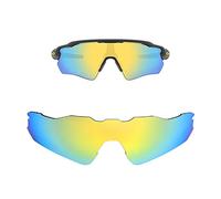 HiCycle2 Lenti di ricambio polarizzate a specchio per occhiali da sole Oakley Radar EV Path, varie opzioni, gold