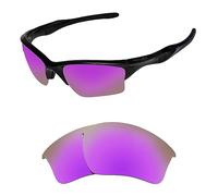 HiCycle2 Lenti di ricambio polarizzate per Oakley Half Jacket 2.0 XL OO9154 Sunglass (Lilla)