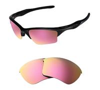 HiCycle2 Lenti di ricambio polarizzate per Oakley Half Jacket 2.0 XL OO9154 Sunglass (rosa)