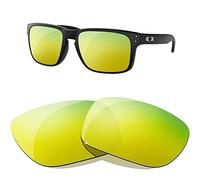 HiCycle2 Lenti di Ricambio Polarizzate per Occhiali da Sole Oakley Holbrook, Diverse Opzioni, oro, X-Large