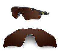HiCycle2 Lenti di ricambio polarizzate per occhiali da sole Oakley Radar EV Path, Rosso, Oakley Radar EV Path