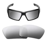 HiCycle2 Lenti polarizzate di ricambio per Oakley Eyepatch, varie opzioni, Argento