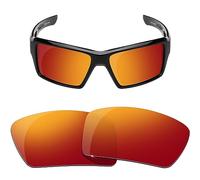 HiCycle2 Lenti polarizzate di ricambio per Oakley Eyepatch, varie opzioni, Rosso