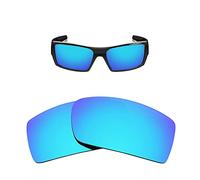 HiCycle2 Lenti polarizzate di ricambio per occhiali da sole Oakley Gascan, varie opzioni, con panno per lenti, Blu, Oakley Gascan width millimeters