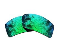 HiCycle2 Lenti polarizzate di ricambio per occhiali da sole Oakley Gascan, varie opzioni, con panno per lenti, Verde, Oakley Gascan width millimeters