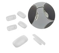 HiCycle2 Naselli di ricambio per occhiali Columbia, occhiali da sole push-in in morbido silicone, 11 mm x 6 mm, 3 paia