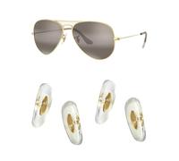 HiCycle2 Naselli di ricambio per occhiali da sole Aviator RB3025 RB3016 RB3447 da 16 mm, 2 paia