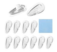 HiCycle2 naselli naselli per occhiali da bicicletta, naselli a clip, naselli per occhiali, naselli di ricambio in silicone morbido per occhiali (da premere 2)