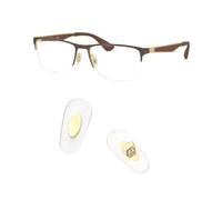 HiCycle2 naselli per occhiali naselli per occhiali silicone naselli di ricambio per kit di riparazione occhiali RB6335, panno per lenti in omaggio da 16 mm