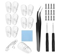 HiCycle2 Set di 6 naselli in silicone morbido migliorato, naselli a forma di A a goccia (13 x 7 mm)