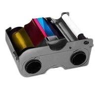 HID Fargo DTC4500e Farbband YMCKO 500 Compatibile Nastro acq.min.10pz. 45200