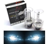 Hid Xenon D2S Due Lampadine Testa Luce 6000K Bianco Bi-Xenon Alto Basso Fascio