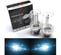 Hid Xenon D2S Due Lampadine Testa Luce 8000K Icy Blu Bi-Xenon Ricambio Low Beam