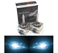 Hid Xenon D3S Due Lampadine Testa Luce 8000K Icy Blu Bi-Xenon Low Faro