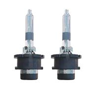 HID Xenon D4R 6000K 42V 35W 3600 Lumen, 2 Pezzi, Luce di Ricambio Fari Auto, Alta Compatibilità, Base in Metallo