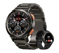 HIDAMEL Smartwatch Uomo, 1,43" AMOLED HD Display, Orologio Intelligente Fitness con Chiamate Bluetooth, 60+Giorni Batteria Extra-Lunga, 50M Impermeabile, 70 Modalità Sport, Android/iOS Nero
