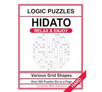 Hidato Logic Puzzles: Over 500 with various grids