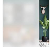 Hidbea Pellicola protettiva per finestre satinata, adesivi statici non adesivi per vetri con protezione dai raggi UV e controllo del calore per porte, per uso domestico e ufficio, 79,5 x 200 cm