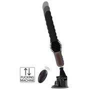 Hidden Desire Extreme Anal Power Thrusting Vibrator Black