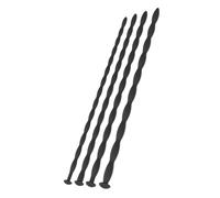 Hidden Desire Extreme Penis Dilator Set Large 4 pcs Black