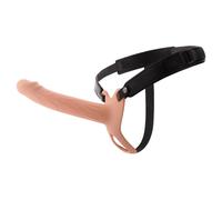 Hidden Desire Inferno Silicone Hollow Penis Strap-On 20cm Skin