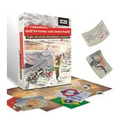 Hidden Games - Calendario dell’Avvento Enigmi e Misteri - Il Giro del Mondo del Professor Leonardo - Italiano - 1-6 persone dai 14 anni in su - 24 enigmi individuali