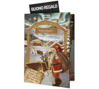 Hidden Games - Carta Enigma - Natale Misterioso - Italiano - Personalizzabile, Biglietto di Auguri, Biglietto Regalo, Buono Regalo, Biglietto di Natale