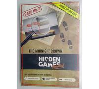 Hidden Games Crime Scene CASE N. 2 THE MIDNIGHT CROWN Murder Mystery SIGILLATO