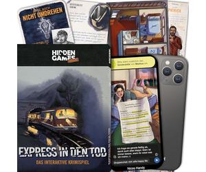 Hidden Games Hangover - Express in the Morte - L'esperienza Interattiva di Criminalità - Tedesco - Gioco Realistico del Crimine, Interattivo, del Detective, di Fuga