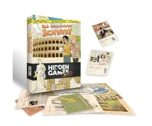 Hidden Games Junior - Das verschollene Schwert - Deutsch - Das interaktive Krimispiel für Kinder - spannendes Detektivspiel, Escape Room Spiel
