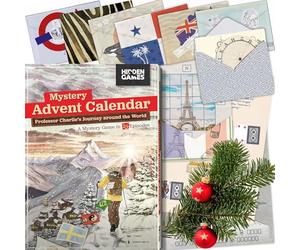 Hidden Games - Professor Charlie's World Tour - Puzzle Advent Calendar - Gioco in inglese (edizione inglese)