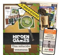 Hidden Games Scena del crimine - Una soluzione velenosa - Español - Gioco Realistico di scene del crimine, emozionante Detective, Escape Room