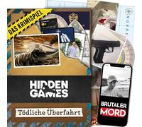 Hidden Games Scena del crimine - Traversata mortale - Tedesco - Gioco realistico di crimine, emozionante gioco di detective, Escape Room