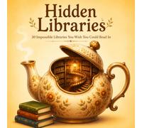 Hidden Libraries A Cozy Fantasy Coloring Book for Adults: 30 Impossible Libraries Bold & Easy Illustrations with Cozy Fantasy, Secret Reading Spaces, and Whimsical Library Worlds