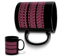 Hidden Message Magic Coffee Mug - Sassy Secrets! Funny Office Cup for Coworkers & Besties - Unique Novelty Gift with Secret Design (color C)