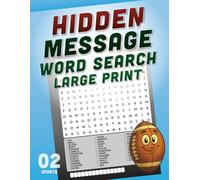 Hidden Message Word Search: Sports Edition: All-Star Wordsearches with Secret Messages in Every Grid