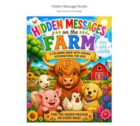 Hidden Messages on the Farm Coloring Book