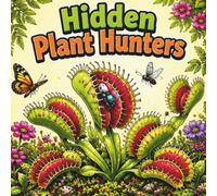 Hidden Plant Hunters: A Fine Line Art Book for Adults Featuring Tiny Carnivorous Plants, Secret Traps and Extraordinary Plant Adaptations