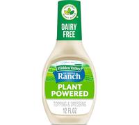Hidden Valley The Original Ranch Plant Powered, senza latticini, condimento e condimento per insalata ranch, senza glutine, 354,9 ml