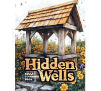 Hidden Wells Adult Coloring Book: a Mystical & Forgotten Water Wells coloring book for adults.