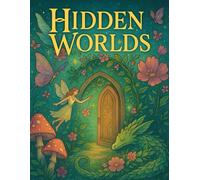 Hidden Worlds: A Magical Coloring Book for Adults Filled with Whimsical Gardens, Fairies, and Gentle Dragons