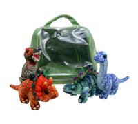 Hide-Away Dinosaur Finger Puppet And Cave Set: Dinosaur House ACC NUOVO