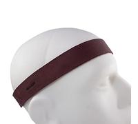 Hide & Drink, Fascia per capelli semplice in pelle, moda boho, fascia elastica, accessori carini, fatti a mano (Sangria)