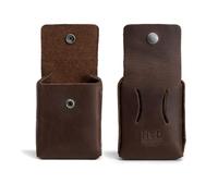 Hide & Drink, Portafoglio in vita, Holds Up to 20 Cards, Folded Bills & Coins, Charging Cables, Full Grain Leather, fatto a mano, marrone, s, Classico