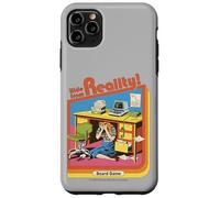 Hide from Reality Sarcastic Retro Vintage Funny Adult Humor Custodia per iPhone 11 Pro Max